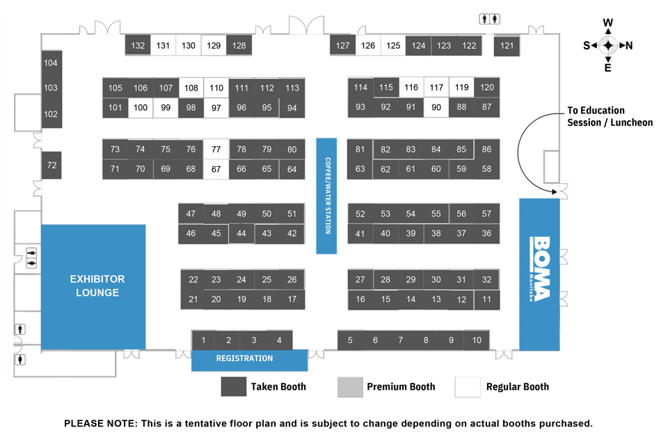 2026 Expo Floor Plan